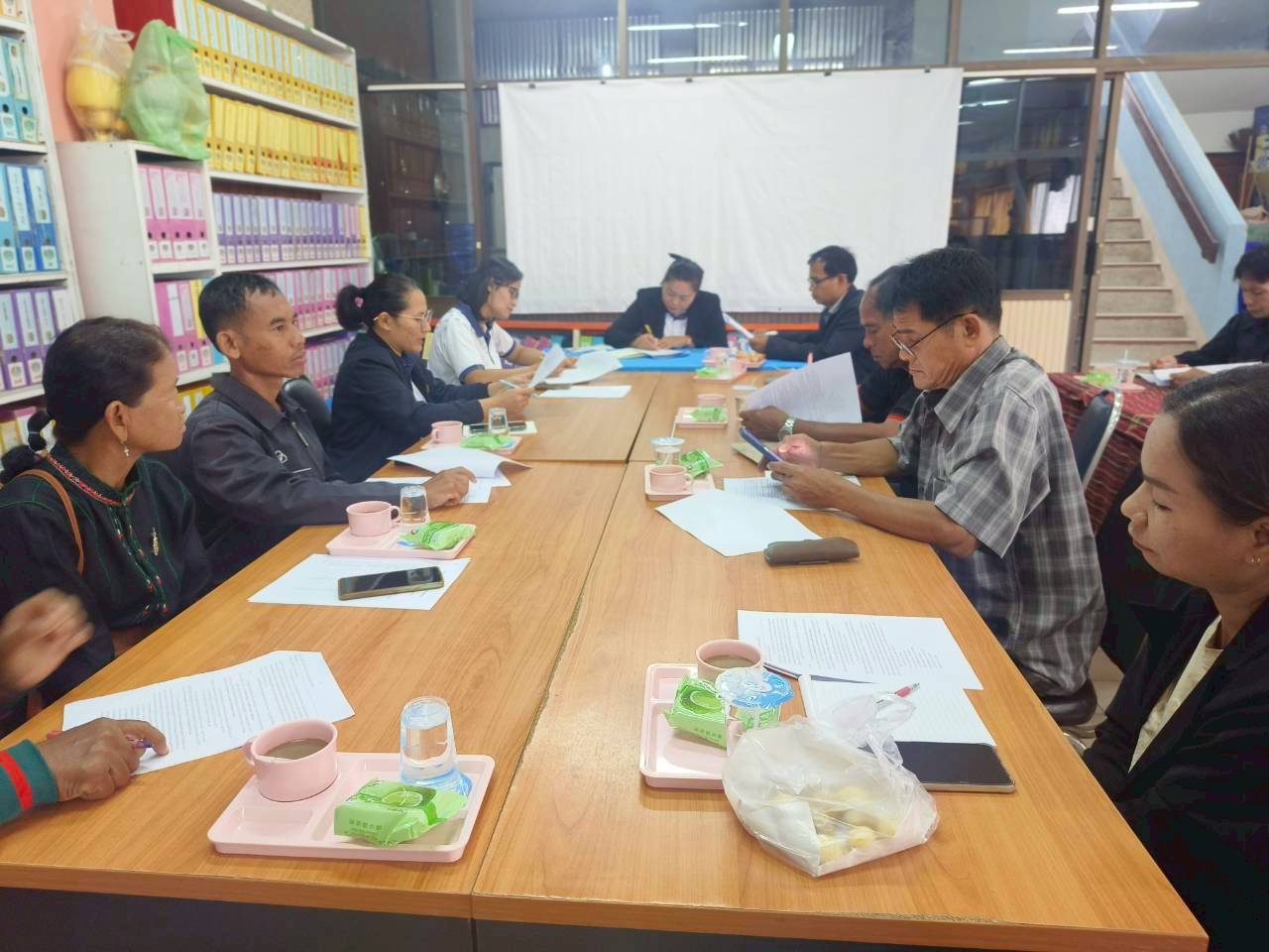 พช.ขุขันธ์ ประชุมคณะกรรมการเครือข่ายกองทุนแม่ของแผ่นดินอำเภอขุขันธ์ ครั้งที่ 3/2568 