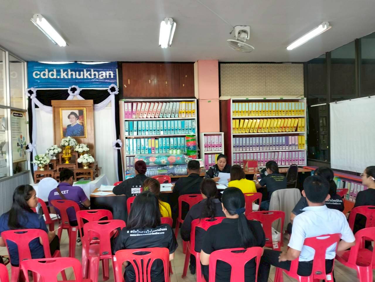 พช.ขุขันธ์ จัดประชุมผู้นำอาสาพัฒนา (ผู้นำ อช.) ครั้งที่ 1/2569