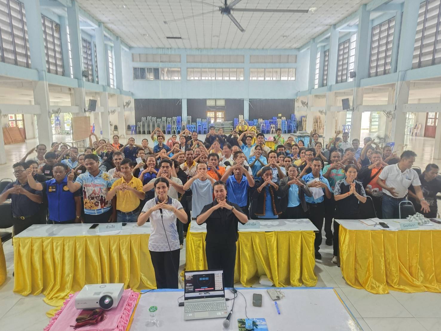 พช.ขุขันธ์ ดำเนินการจัดประชุมเชิงปฏิบัติการจัดทำแผนพัฒนาตำบล