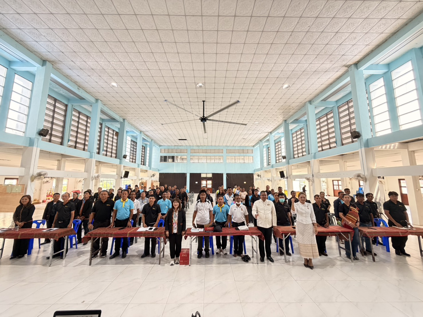 พช.ขุขันธ์ การขับเคลื่อนกองทุนแม่ของแผ่นดิน ปี 2569 เสริมพลังชุมชนต้านภัยยาเสพติด (กลุ่มอำเภอโซนที่ 3)